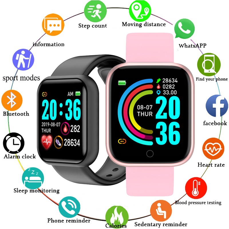 Smart Watch Masculino e Feminino Compatível com Android e IOS